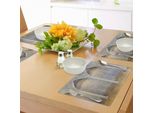 Tovagliette Abakuhaus, Tema Antico Interni Classici Con Stampa Digitale A Colonne, Tiscjdeco In Tessuto Resistente Al Colore Per La Sala Da Pranzo E La Cucina, Cocco Marrone Sabbia