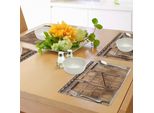 Abakuhaus Tovagliette Rustiche, Porta Tradizionale Nepalese Con Intagli Retrò, Architettura Asiatica, Stampa Shabby Chic Artistica, Tovaglietta Decorativa In Tessuto Resistente Al Lavaggio Per Sala Da Pranzo E Cucina, Marrone