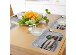 Tovagliette Abakuhaus Con Animali, Graziose Anatre Selvatiche Che Nuotano Sul Lago, Fiume, Verde, Testa, Piume, Stampa Naturale, Tiscjdeco In Tessuto Resistente Al Lavaggio Per La Sala Da Pranzo E La Cucina, Multicolore