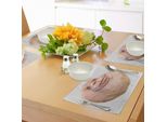 Tovagliette Umoristiche Abakuhaus, Meme Emoticon "Per Sempre Solo"", Decorazioni Per La Tavola In Tessuto Resistente Al Lavaggio Per La Sala Da Pranzo E La Cucina, Color Cuoio E Pesca"