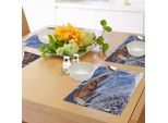Tovagliette Abakuhaus Natur, Orso Grizzly Nel Parco Nazionale Katmai In Alaska Cascata Che Cattura Pesci Immagine Di Fauna Selvatica, Tiscjdeco In Tessuto Resistente Al Colore Per Sala Da Pranzo E Cucina, Bianco Marrone