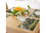 Abakuhaus Tovagliette Rustiche, Agricoltore Campo Fienile Magazzino Midwest Stile Americano Antico Stampa Artistica Antica, Tiscjdeco In Tessuto Resistente Al Colore Per La Sala Da Pranzo E La Cucina, Multicolore