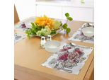 Tovagliette Abakuhaus Con Motivi Floreali, Romantico Bouquet Di Petali Di Rosa, Tema Nostalgico Per Matrimoni, Colori Misti, Stampa Digitale Su Tessuto Lavabile, Decorazione Per Tavola, Cucina, Multicolore