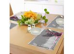 Tovagliette Abakuhaus Con Motivi Musicali, Chitarra E Pianoforte Su Sfondo Grunge Abbozzato, Illustrazione Emo Rock Trippy, Tovaglietta Decorativa In Tessuto Resistente Ai Colori Per La Sala Da Pranzo E La Cucina, Rosa
