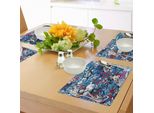 Abakuhaus Tovagliette Moderne, Stile Giovanile, Immagine Stradale, Graffiti Murali, Grafica Colorata, Stampa Grafica, Tiscjdeco In Tessuto Resistente Al Colore Per La Sala Da Pranzo E La Cucina, Multicolore
