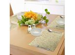 Abakuhaus Tovagliette Colorate, Motivo Tradizionale A Pois Stile Vendemmia, Illustrazione Classica Dal Design Vivace, Decorazione Da Tavola In Tessuto Resistente Al Lavaggio Per Sala Da Pranzo E Cucina, Multicolore