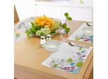 Tovagliette Abakuhaus Con Motivi Floreali, Camomille E Margherite In Fiore, Boccioli Primaverili, Disegno Naturale Estivo, Tessuto Lavabile E Resistente Allo Scolorimento Per Sala Da Pranzo E Cucina, Multicolore