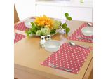 Tovagliette Abakuhaus Retro, Raffinata Composizione Artistica Con Margherite Su Sfondo Rosa, Tessuto Lavabile E Resistente Allo Scolorimento Per Sala Da Pranzo E Cucina, Margherite Bianche E Rosa