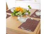 Abakuhaus Tovagliette Vintage, Motivo Etnico Arabo Retrò BohéMien Colorato Con Dettagli Dai Colori Vivaci, Tiscjdeco In Tessuto Resistente Ai Colori Per La Sala Da Pranzo E La Cucina, Multicolore