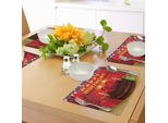 Abakuhaus 31° Compleanno Tovagliette, Decorazioni Colorate E Vivaci Per Feste, Candele, Bandierine, Coriandoli Festivi, Decorazioni Per La Tavola In Tessuto Colorato Per La Sala Da Pranzo E La Cucina, Multicolore