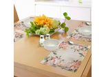 Tovagliette Abakuhaus Con Motivi Floreali, Bouquet Di Ortensie In Fiore, Stile Vintage, Stampa Primaverile Naturale, Decorazioni Da Tavola In Tessuto Resistente Al Lavaggio Per Sala Da Pranzo E Cucina, Verde Reseda Salmone