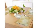 Abakuhaus Tovagliette Natalizie, Motivo Fiocchi Di Neve Noel Vacanze Yuletide Tema Invernale Immagine Artistica Ispirata All'inverno, Tiscjdeco In Tessuto Resistente Al Colore Per La Sala Da Pranzo E La Cucina, Marrone Sabbia Bianco
