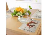 Abakuhaus Tovagliette Moderne, Ritratto Numerico Femminile Muse In Stile Sporco, Immagine Mistica Di Bellezza Disegnata A Mano, Sottobicchieri In Tessuto Lavabile Decorazione Da Tavola Con Stampa, Arancione Scuro Beige