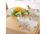 Tovagliette Abakuhaus Natur, Foglie D'acero Autunnali Rami In Autunno Toni Terrosi Sbiaditi Stampa Artistica Boschiva, Tiscjdeco In Tessuto Resistente Al Lavaggio Per La Sala Da Pranzo E La Cucina, Arancione Giallo Marrone Chiaro