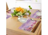 Tovagliette Per Bambine Abakuhaus, Cartoni Animati Dolci Caramelle Cupcake Gelato Cioccolato Arance Montagne Stampa Artistica, Decorazioni Da Tavola In Tessuto Resistente Ai Colori Per La Sala Da Pranzo E La Cucina, Multicolore