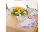 Abakuhaus Tovagliette Per Feste Di Compleanno Per Bambini, Festa Di Compleanno Per Neonati Con Bandierine E Orsacchiotti Simpatica Stampa Giocattoli, Decorazioni Da Tavola In Tessuto Resistente Al Lavaggio Per Sala Da Pranzo E Cucina, Rosa Chiaro