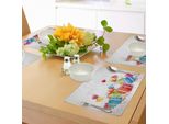 Tovagliette Abakuhaus Per Compleanni, Scatole A Sorpresa Con Papillon, Coriandoli, Pioggia Colorata, Palloncini Festosi, Decorazioni Per La Tavola In Tessuto Resistente Ai Colori Per La Sala Da Pranzo E La Cucina, Multicolore