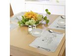 Tovagliette Da Matrimonio Abakuhaus, Romantico Disegno A Mano Di Due Uccellini Appollaiati Su Un Ramo In Segno Di Amore Tra Marito E Moglie, Decorazione Da Tavola In Tessuto Resistente Ai Colori Per La Sala Da Pranzo E La Cucina, Bianco