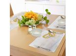 Tovagliette Abakuhaus Per Matrimoni, Fedi Nuziali Su Sfondo Astratto Romance Marriage Engagement, Tiscjdeco In Tessuto Resistente Al Lavaggio Per Sala Da Pranzo E Cucina, Azzurro, Rosa Chiaro, Giallo