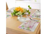 Abakuhaus Tovagliette Per Feste Di Compleanno Per Bambini, Compleanno Per Bambine Con Orsacchiotti Che Giocano Con Palloncini Scatole Sorpresa Bambole Immagine, Tiscjdeco In Tessuto Resistente Al Lavaggio Per Sala Da Pranzo E Cucina, Rosa Chiaro