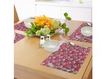 Tovagliette Abakuhaus Con Teschi Di Zucchero, Teschi Colorati E Festosi Che Lasciano Il Cimitero Dei Pirati, Tradizionale, Tiscjdeco In Tessuto Colorato Per La Sala Da Pranzo E La Cucina, Multicolore