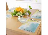 Tovagliette Abakuhaus Con Stelle Marine, Vacanze Alle Hawaii, Acquerelli Artistici Di Una Costa Da Sogno Con Stelle Marine Colorate, Decorazioni Da Tavola In Tessuto Resistente Ai Colori Per La Sala Da Pranzo E La Cucina, Multicolore