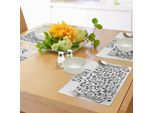 Tappetini Fitness Abakuhaus, Icone Sportive E Di Ginnastica Disegnate A Mano, Simpatico Stile Caricaturale, Tiscjdeco In Tessuto Resistente Ai Colori Per La Sala Da Pranzo E La Cucina, Bianco E Nero