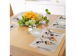 Abakuhaus Tovagliette Africane, Set Silhouette Ballerine Africane Abiti Etnici Tradizionali Festa Carnevale, Tiscjdeco In Tessuto Resistente Ai Colori Per Sala Da Pranzo E Cucina, Multicolore