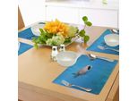 Tovagliette Abakuhaus Con Squali, Squalo Balena Gigante E Fotografo Subacqueo In Un'immagine Di Immersione In Ambiente Selvaggio, Tiscjdeco In Tessuto Resistente Al Lavaggio Per Sala Da Pranzo E Cucina, Blu Violetto Grigio Chiaro