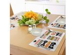 Tappetini Fitness Abakuhaus, Citazioni Motivazionali Sportive, Tipografia Motivazionale, Design, Scarpe Da Ginnastica, Tiscjdeco In Tessuto Resistente Al Colore Per La Sala Da Pranzo E La Cucina, Arancione, Giallo, Nero