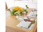 Abakuhaus Tovagliette Africane, Madre Che Porta Il Bambino Sulla Schiena, Mappa Del Continente Africano, Cultura Africana, Tiscjdeco In Tessuto Resistente Al Lavaggio Per La Sala Da Pranzo E La Cucina, Multicolore