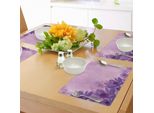 Abakuhaus Tovagliette Con Fiori Di Anemone, Fantastica Composizione Con Fiori Di Anemone Magic Petals Blossoms, Tiscjdeco In Tessuto Resistente Al Lavaggio Per La Sala Da Pranzo E La Cucina, Lavanda Magenta