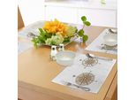 Tovagliette Abakuhaus Con Bussola, Design Rosa Dei Venti, Tema Viaggi Jouney, Sea Life Marine Discovery Art, Tiscjdeco In Tessuto Resistente Al Lavaggio Per Sala Da Pranzo E Cucina, Marrone Chiaro