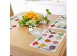 Tovagliette Abakuhaus Lanterna, Festa Cinese Cultura Asiatica Capodanno Orientale Stile Cartone Animato Festival Nappine, Decorazioni Da Tavola In Tessuto Resistente Ai Colori Per La Sala Da Pranzo E La Cucina, Multicolore