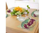Abakuhaus Tovagliette Avventura, Journey Guida Alpina Trekking Arrampicata Campi Turismo Vivace Stampa Artistica Colorata, Tiscjdeco In Tessuto Resistente Ai Colori Per La Sala Da Pranzo E La Cucina, Multicolore