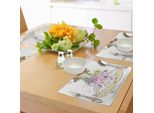 Tappetini Da Yoga Abakuhaus, Ragazza Con Corona Di Fiori Seduta Nella Posizione Del Loto, Meditazione Levitante, Tovaglietta Decorativa In Tessuto Resistente Ai Colori Per La Sala Da Pranzo E La Cucina, Multicolore