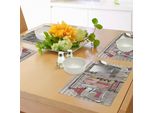 Abakuhaus Tovagliette Con Tacchi E Abiti, Illustrazioni Di Guardaroba Femminile, Interni Retrò Colorati Con Abiti Eleganti, Decorazioni Da Tavola In Tessuto Resistente Al Lavaggio Per La Sala Da Pranzo E La Cucina, Multicolore
