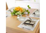 Abakuhaus Tovagliette Con La Lettera P, Simbolo P Embers Su Sfondo Blazing Abc Font Design, Tiscjdeco In Tessuto Resistente Ai Colori Per La Sala Da Pranzo E La Cucina, Giallo Nero Marrone Chiaro