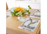Abakuhaus Tovagliette Con La Lettera R, Una Collezione Di Farfalle A Forma Di Lettere Maiuscole Ispirate Alla Natura, Tiscjdeco In Tessuto Resistente Al Colore Per La Sala Da Pranzo E La Cucina, Multicolore