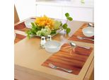 Abakuhaus Tovagliette Harvest, Spighe Di Grano Su Assi Di Legno Vita Nella Campagna All'insegna Dell'agricoltura Stampa, Tiscjdeco In Tessuto Resistente Al Lavaggio Per La Sala Da Pranzo E La Cucina, Giallo Arancio