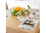Abakuhaus Tovagliette Con La Lettera F, F In Fiamme Simboli Parlati Della Lingua In Fiamme Carattere Latino, Tiscjdeco In Tessuto Resistente Al Colore Per La Sala Da Pranzo E La Cucina, Arancione Nero Marrone Chiaro