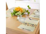 Abakuhaus Tovagliette Africane, Il Continente Nero - Elemento Etnico - Donna Che Trasporta Acqua - Leone - Elefante, Tiscjdeco In Tessuto Resistente Al Lavaggio Per La Sala Da Pranzo E La Cucina, Multicolore