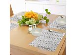 Tovagliette Abakuhaus Con Gattini, Gattini Disegnati A Mano Che Giocano Con Palline Colorate Di Filo, Gattini Che Si Divertono, Decorazioni Da Tavola In Tessuto Resistente Al Lavaggio Per La Sala Da Pranzo E La Cucina, Multicolore