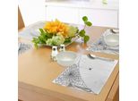Tovagliette Abakuhaus Con Motivo A Ragnatela, Corner Cobweb Con Insetto Appeso Disegno Gotico Realizzato A Mano Con Mosche, Tiscjdeco In Tessuto Resistente Al Lavaggio Per La Sala Da Pranzo E La Cucina, Bianco E Nero
