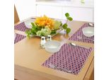 Tovagliette Abakuhaus Wal, Onde Marine Astratte Con Motivo Blu Pesce-Vita-Bambino, Decorazioni Da Tavola In Tessuto Resistente Al Lavaggio Per La Sala Da Pranzo E La Cucina, Corallo Scuro Blu Navy Bianco