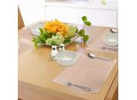 Abakuhaus Tovagliette Greche Con Motivo A Chiave, Motivo Friz In Arancione Pastello Storico In Mosaico A Quadrati Diagonali, Tiscjdeco In Tessuto Resistente Al Lavaggio Per La Sala Da Pranzo E La Cucina, Arancione Bianco
