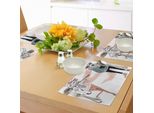 Tovagliette Abakuhaus Indie, Urban Cat Dog, Musicista, Chitarrista, Ragazzo Intellettuale, Ragazza, Tiscjdeco In Tessuto Resistente Ai Colori Per La Sala Da Pranzo E La Cucina, Blu-Grigio, Rosa Chiaro, Nero