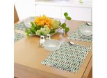 Tovagliette Abakuhaus Wal, Mammiferi Marini Su Sfondo Giallo Little Spritzer Underwater Wildlife Theme, Tiscjdeco In Tessuto Resistente Al Lavaggio Per Sala Da Pranzo E Cucina, Multicolore