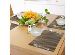 Abakuhaus Tovagliette Color Terra, Tema Party Entertainment Con Iconico Motivo A Pois Ispirato Alle Palle Da Discoteca, Decorazioni Per Tavola In Tessuto Resistente Al Lavaggio Per Sala Da Pranzo E Cucina, Multicolore