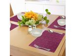 Abakuhaus Tovagliette Astratte, Romantici Fiori Su Sfondo Scuro, Illustrazione Estiva, Tiscjdeco In Tessuto Resistente Al Lavaggio Per La Sala Da Pranzo E La Cucina, Grigio Antracite, Rosa, Acquamarina